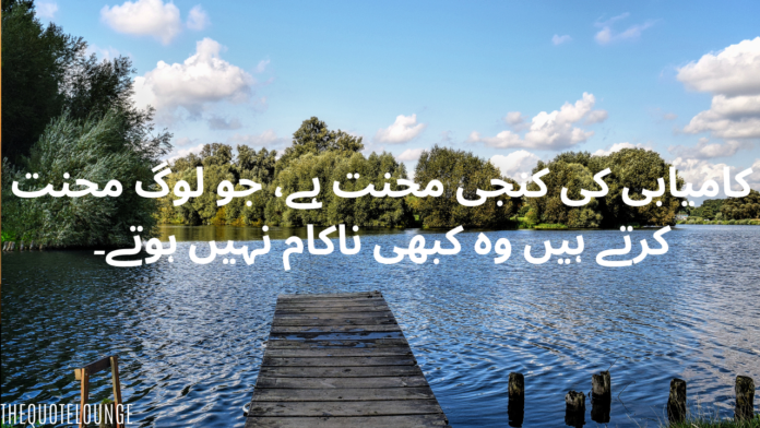 Success Quotes In Urdu